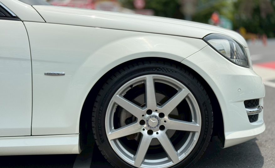 2013 Mercedes Benz C200 CGI Edition C
