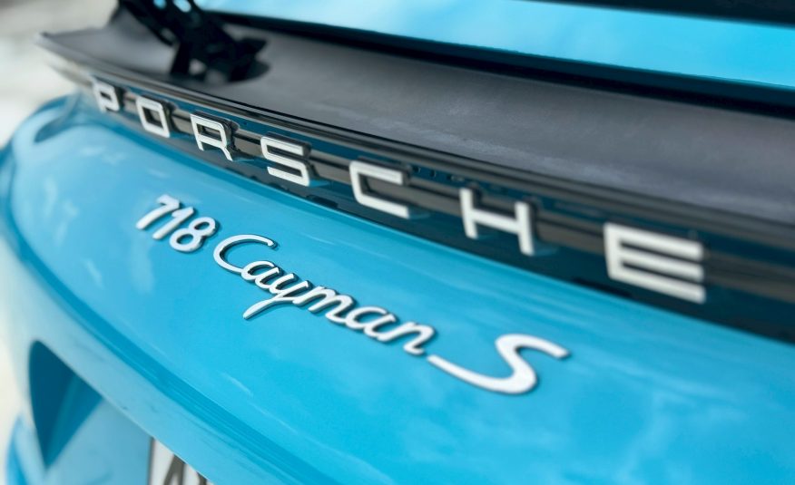 2017 Porsche 718 Cayman S
