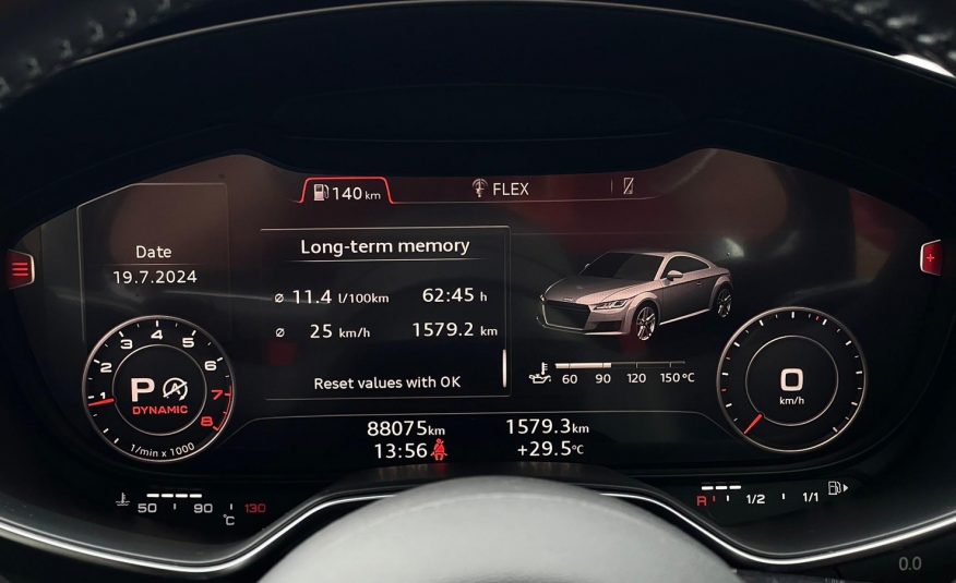 2016 AUDI TT 2.0 TFSI Quattro